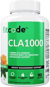 img 4 attached to 💊 CLA1000 Conjugated Linoleic Acid Soft Gel Weight Loss Supplement - Stimulant-Free Formula, 90 Servings
