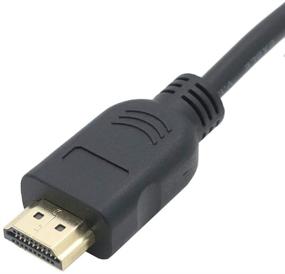 img 1 attached to Degree 19 6Inch Plated Cable1080P Ethernet