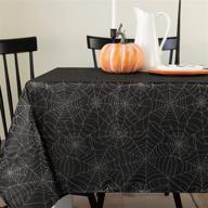 benson mills halloween tablecloth rectangular logo