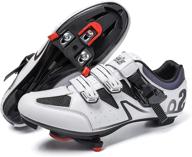 🚴 high-performance unisex road bike cycling shoes for indoor peloton, spd & outdoor delta cleats compatibility logo