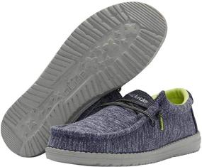 img 2 attached to Сникерсы Wally Linen Youth 👟 для мальчиков - Крутой товарищ!