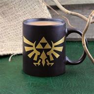 🏹 the legend of zelda hyrule ceramic coffee mug by paladone - collector's edition logo