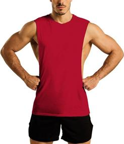 img 1 attached to GYM REVOLUTION Athletic Bodybuilding Sleeveless