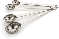 rsvp international measuring spoons stainless logo