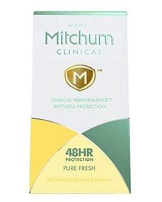 img 2 attached to 🌸 Mitchum Women Pure Fresh Soft Solid Clinical Anti-Perspirant & Deodorant, 1.6 oz - Pack of 6