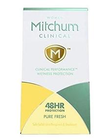 img 1 attached to 🌸 Mitchum Women Pure Fresh Soft Solid Clinical Anti-Perspirant & Deodorant, 1.6 oz - Pack of 6