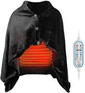 stay cozy anywhere: z-yql usb heated shawl electric blanket - 3 heat levels, ideal for car, office, home & travel! logo