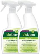🍋 biokleen bac-out fresh, fabric refresher - 2 pack - natural, eco-friendly, no artificial fragrances - lemon thyme scent, 16 ounce logo