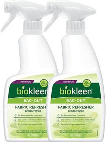 img 4 attached to 🍋 Biokleen Bac-Out Fresh, Fabric Refresher - 2 Pack - Natural, Eco-Friendly, No Artificial Fragrances - Lemon Thyme Scent, 16 Ounce
