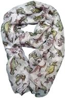 🦖 dino scarf: perfect gift for stylish women and girls logo