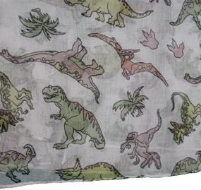 img 1 attached to 🦖 Dino Scarf: Perfect Gift for Stylish Women and Girls