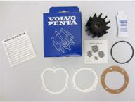 high-quality volvo penta oem water pump impeller kit 21951346 (repl. 3862281 3858256 876243) for efficient performance logo