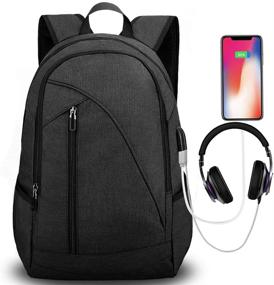 img 4 attached to 🎒 Tocode Backpack with Integrated Headphones - Resistant Backpacks