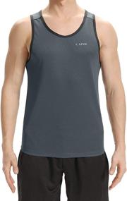 img 4 attached to Performance-Optimized Capol Men's Quick Dry Muscle Tank Top for Gym, Fitness, and Bodybuilding