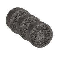 🧽 spongeables charcoal facial cleanser in a sponge - sea salt eucalyptus, shea butter moisturizer - dual-texture aromatherapy exfoliating sponge (pack of 3) logo