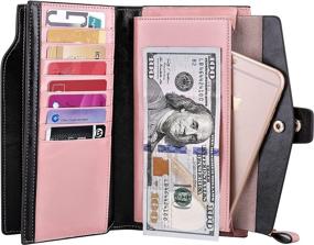 img 3 attached to 🔒 Secure and Stylish: Itslife RFID Blocking Women's Handbags & Wallets for Optimal Wallet Protection