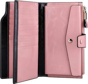 img 1 attached to 🔒 Secure and Stylish: Itslife RFID Blocking Women's Handbags & Wallets for Optimal Wallet Protection