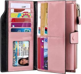 img 2 attached to 🔒 Secure and Stylish: Itslife RFID Blocking Women's Handbags & Wallets for Optimal Wallet Protection