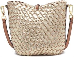 img 3 attached to Calvin Klein Crackle Novelty Crossbody