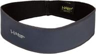 halo headband sweatband pullover charcoal logo
