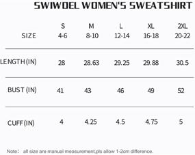 img 1 attached to 🧥 Soft and Cozy Women's Fleece Sweatshirts: Long Sleeve Lounge Shirts for Casual Warmth