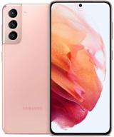 смартфон samsung galaxy s21 5g с заводской разблокировкой в американской версии с камерой pro-grade, видео 8k, высоким разрешением 64 мп, 128 гб памяти и цветом phantom pink (sm-g991uziaxaa) логотип