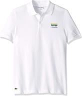 lacoste graphic regular pique x large men's clothing logo