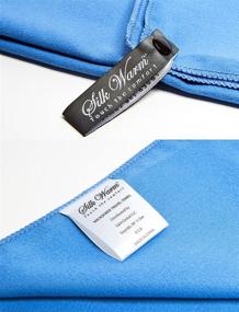 img 2 attached to SILK WARM Premium Microfiber Towel
