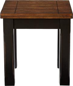 img 3 attached to Lane Home Furnishings Black Oak End Table