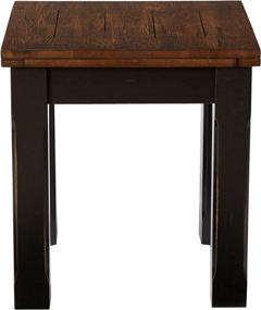 img 2 attached to Lane Home Furnishings Black Oak End Table