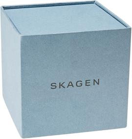 img 1 attached to Часы Skagen Ancher для мужчин из нержавеющей стали с сетчатым ремешком и кварцевым механизмом.