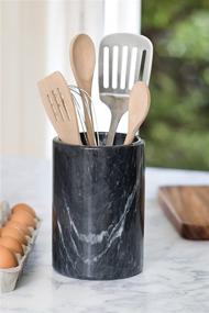 img 3 attached to Premium Marble Utensil Set by Fox Run 8649: Stylish, Durable Kitchen Tools for All Your Cooking Needs