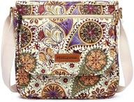 👜 modern malirona messenger: stylish shoulder satchel pattern for women's handbags & wallets logo