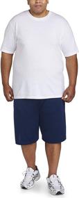 img 1 attached to DXL Fit 2-Pack Performance Shorts for Men's Big & Tall by Amazon Essentials