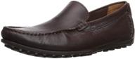stylish and comfortable: clarks hamilton driving loafer leather men's shoes logo