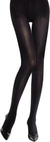 img 2 attached to 👩 +MD Women's Compression Pantyhose: 8-15mmHg Support Stocking for Comfort & Style - BlackL