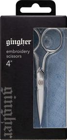 img 4 attached to 🧵 Gingher Inc Classic 4" Embroidery Scissors: Precise Crafting Tool for Needlework Projects