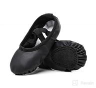 img 1 attached to 🩰 Shop Girls Ballet Practice Shoes, Yoga Shoes for Dancing review by Amber Perez