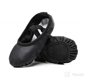 img 8 attached to 🩰 Shop Girls Ballet Practice Shoes, Yoga Shoes for Dancing