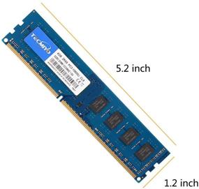 img 3 attached to 🔒 16 ГБ комплект (4x4 ГБ) TECMIYO DDR3 1333 МГц PC3-10600U Не ECC Небуферезированная 1,5 В CL9 2RX8 Двухрезаный 240-контактный UDIMM ОЗУ для настольного компьютера