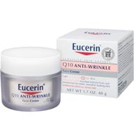 🧴 eucerin q10 anti-wrinkle face cream for sensitive skin, 1.70 oz - pack of 2 logo