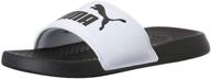 stylish and comfortable puma popcat slide sandal white men's shoes - perfect for any occasion логотип