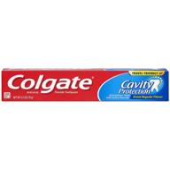 🪥 colgate cavity protection travel toothpaste: ada accepted, tsa approved - 6 pack logo