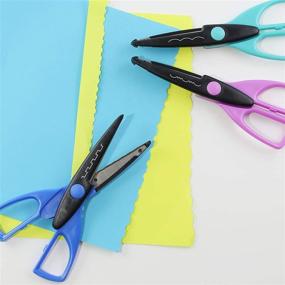 img 1 attached to 🎨 Craft Smart Decorative Paper Edger Scissors Set – 12 Pack: Add a Touch of Elegance to your Crafts!