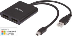 img 3 attached to 💻 Accell mDP-2DP Мультимониторный разветвитель - Мини DisplayPort 1.2 MST Хаб - 1 Mini DP к 2 DP выходам