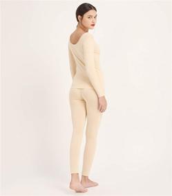img 3 attached to Mcilia Ultrathin Baselayer Thermal Underwear Women's Clothing