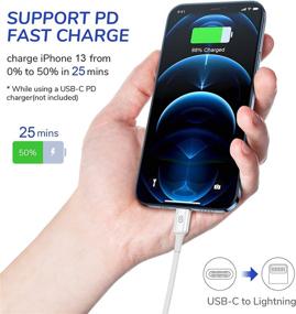 img 3 attached to ⚡ Ultimate Power Solution: Syncwire Lightning Certified Charging Dock for Industrial Electrical Devices