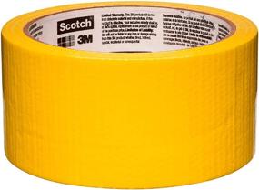 img 2 attached to 🌞 3M Scotch Duct Tape in Sunshine Yellow - 1.88-Inch by 20-Yard - Versatile and Reliable!