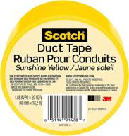 🌞 3m scotch duct tape in sunshine yellow - 1.88-inch by 20-yard - versatile and reliable! logo