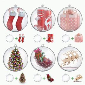 img 1 attached to Fillable Ornaments Christmas Decorations Transparent